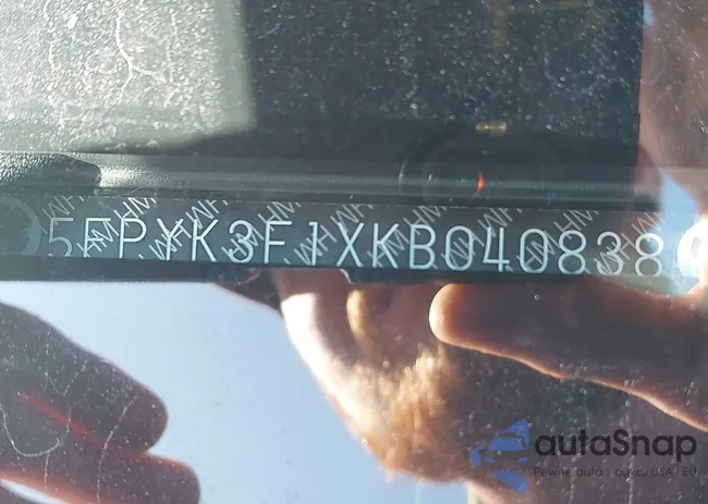 5FPYK3F1XKB040838: 43004780