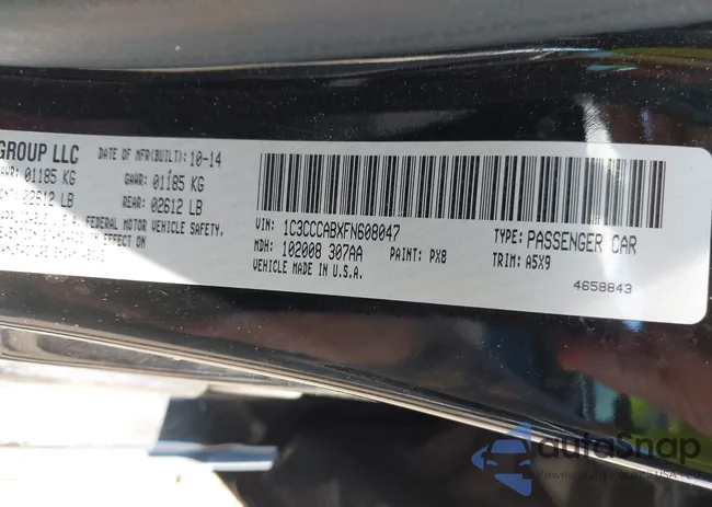 1C3CCCABXFN608047: 43004852