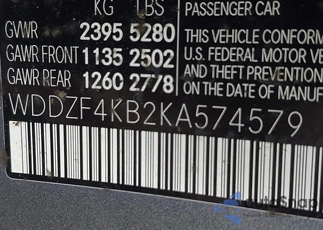 WDDZF4KB2KA574579: 43004206