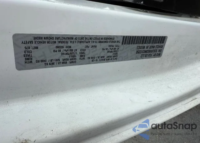 3C6LRVBG8ME512250: 43005351