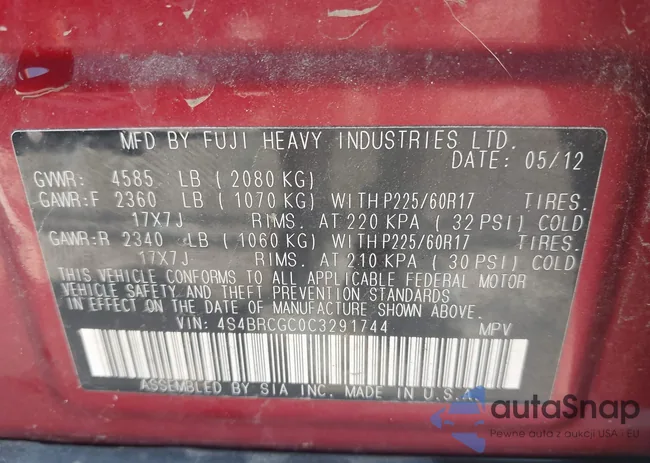 4S4BRCGC0C3291744: 43005795