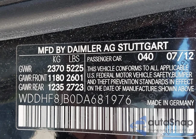 WDDHF8JB0DA681976: 43005803