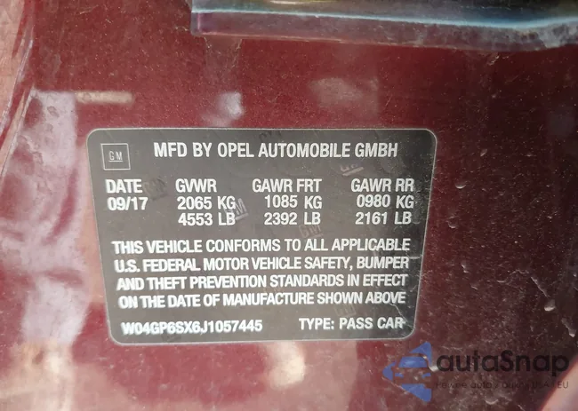 W04GP6SX6J1057445: 43004969