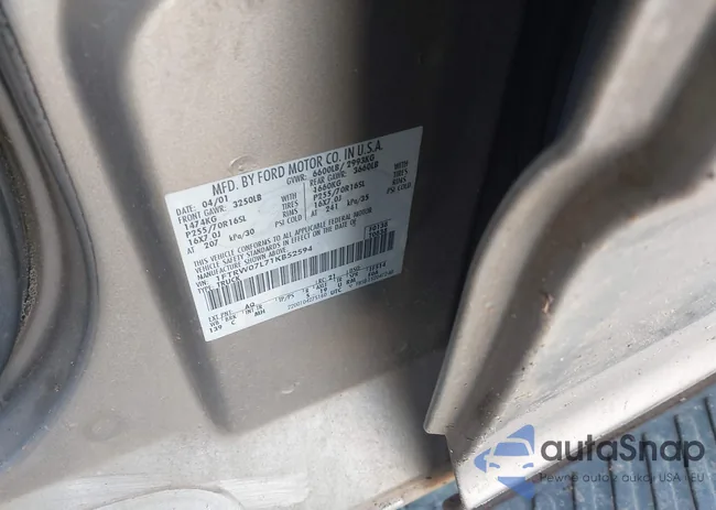 1FTRW07L71KB52594: 43005265