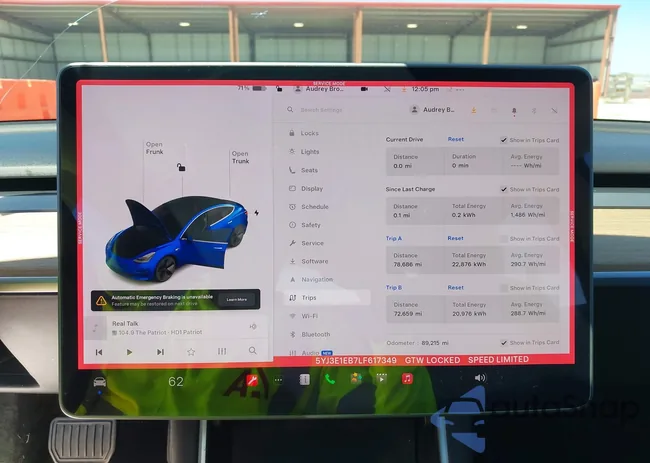 5YJ3E1EB7LF617349: 43006432