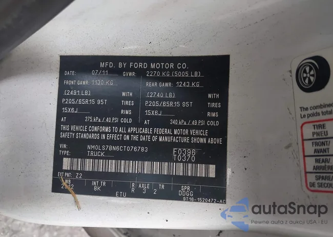 NM0LS7BN6CT076783: 43006664