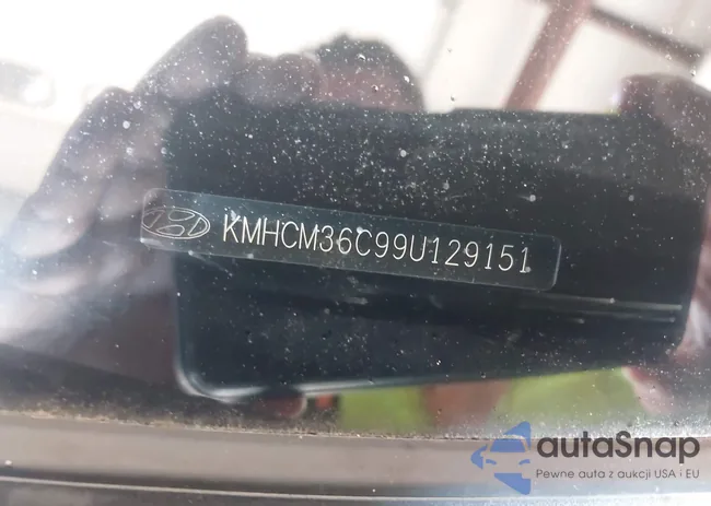 KMHCM36C99U129151: 43006667