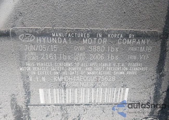 KMHDH4AE0GU575628: 43007352