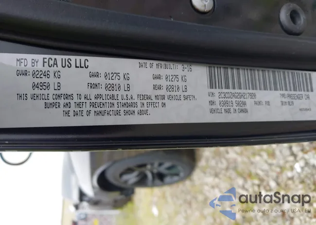 2C3CDZAG2GH217920: 43007515