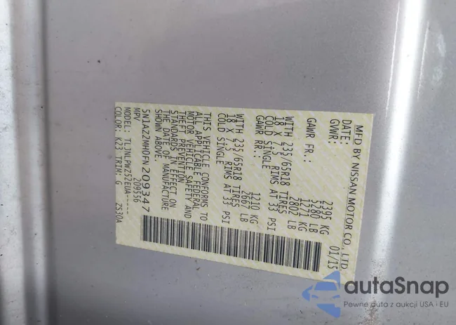 5N1AZ2MH0FN209347: 43007770