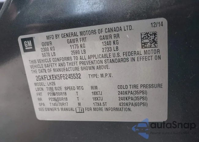 2GKFLXEK5F6245532: 43008496