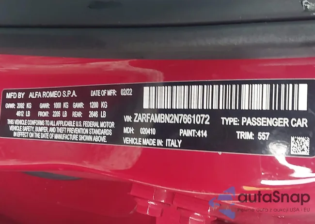 ZARFAMBN2N7661072: 43009351