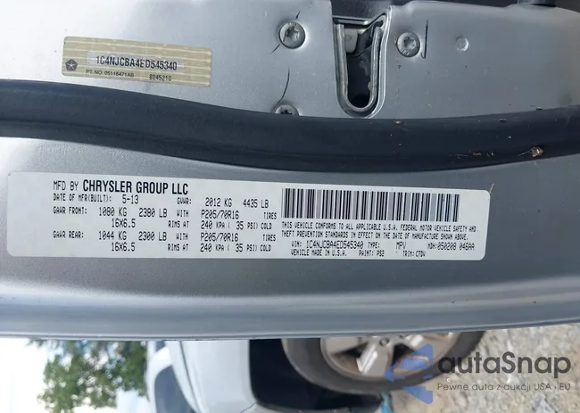 1C4NJCBA4ED545340: 43009404