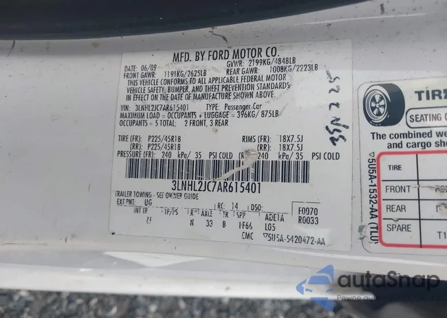 3LNHL2JC7AR615401: 43008976