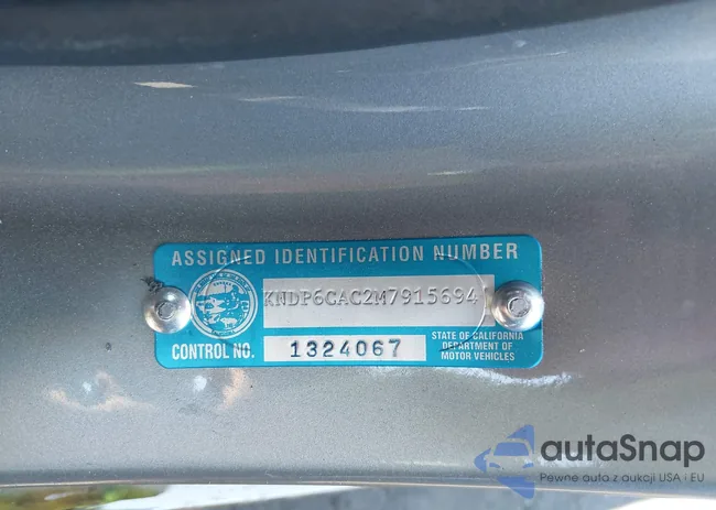 KNDP6CAC2M7915694: 43009143