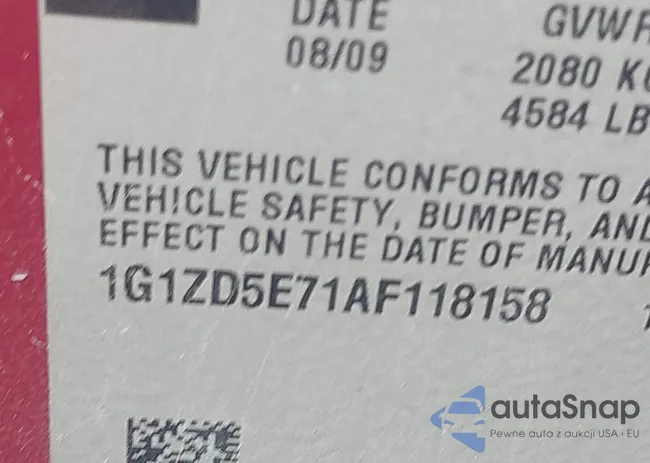 1G1ZD5E71AF118158: 43009241