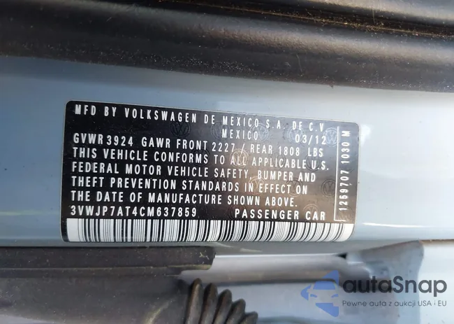 3VWJP7AT4CM637859: 43010710