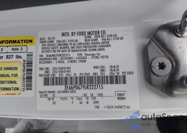 3FA6P0G79JR222715: 43010755