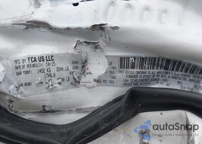 1C4RJFAG3FC183064: 43009999