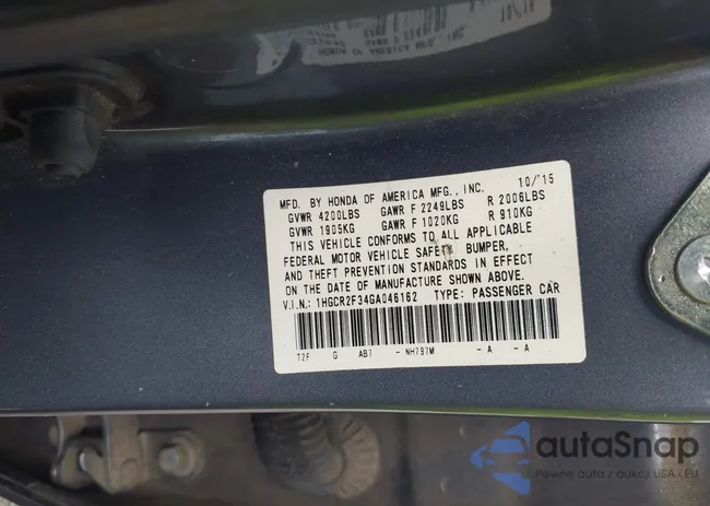 1HGCR2F34GA046162: 43010202