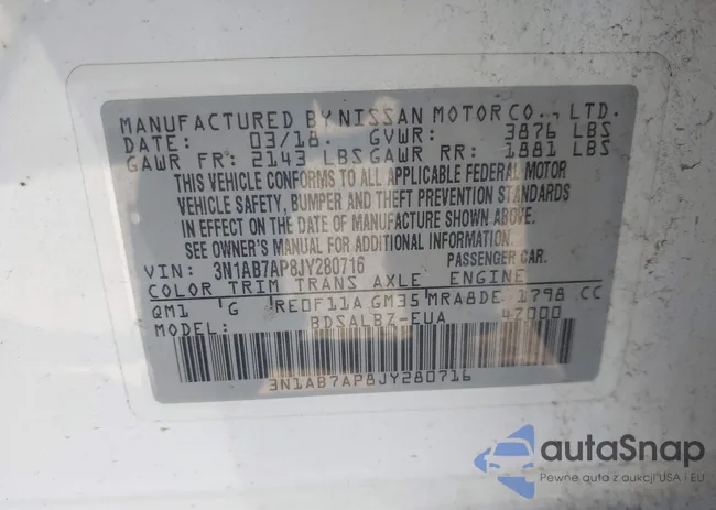 3N1AB7AP8JY280716: 43011580