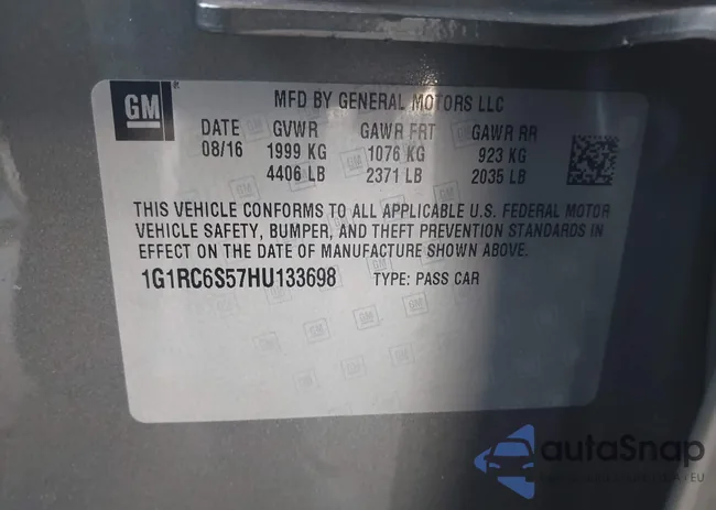 1G1RC6S57HU133698: 43011800