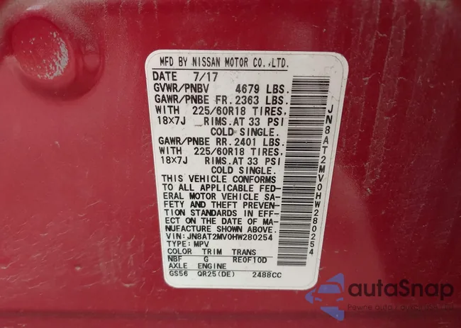 JN8AT2MV0HW280254: 43011093