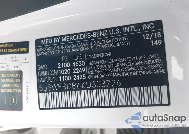 55SWF8DB6KU303726: 43011205