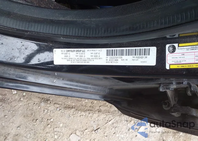 1C3CDZCG7DN717278: 43012303