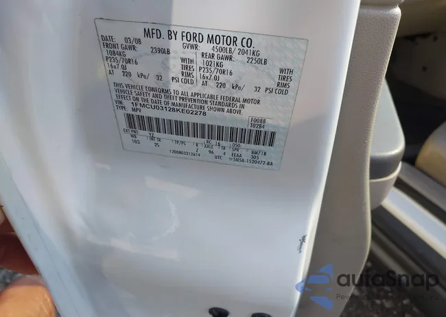 1FMCU03128KE02278: 43013044