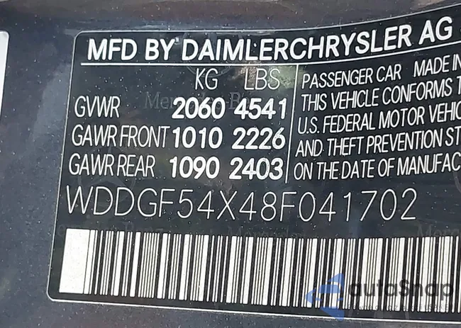 WDDGF54X48F041702: 43013209