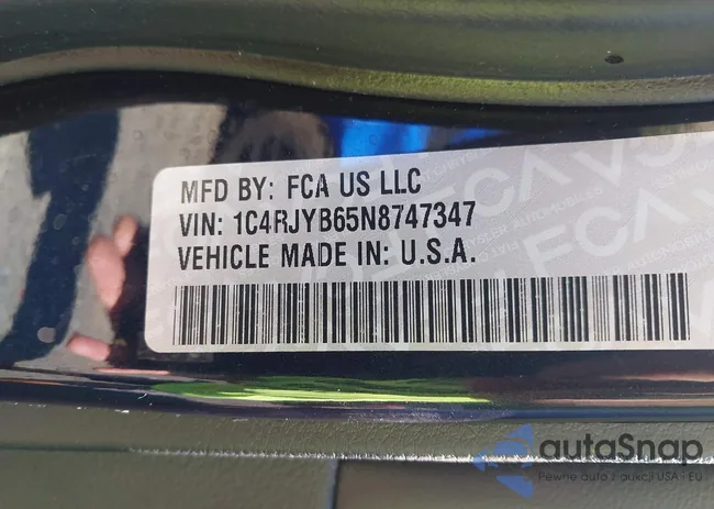 1C4RJYB65N8747347: 43014346