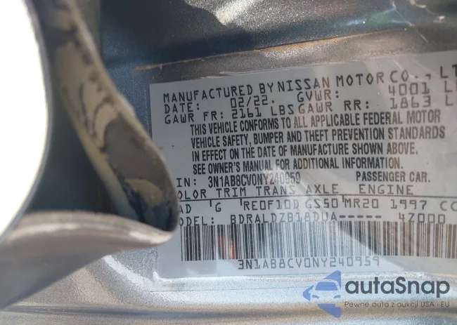 3N1AB8CV0NY240959: 43014543