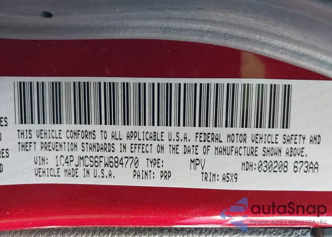 1C4PJMCS6FW684770: 43014576