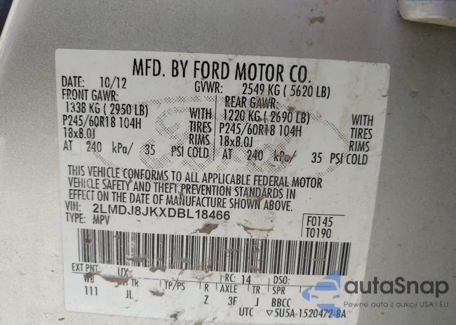 2LMDJ8JKXDBL18466: 43014703