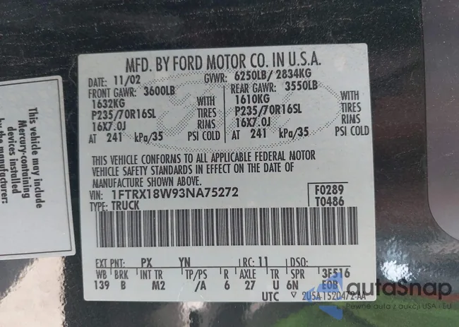 1FTRX18W93NA75272: 43014056