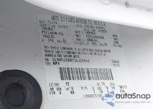 5LMFU28R73LJ35968: 43014205