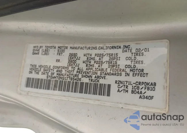 5TEWM72N91Z785426: 43015313