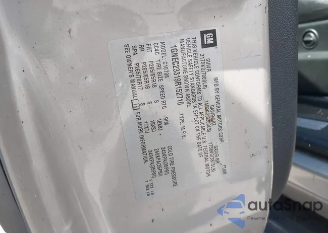 1GNEC23319R152710: 43015386