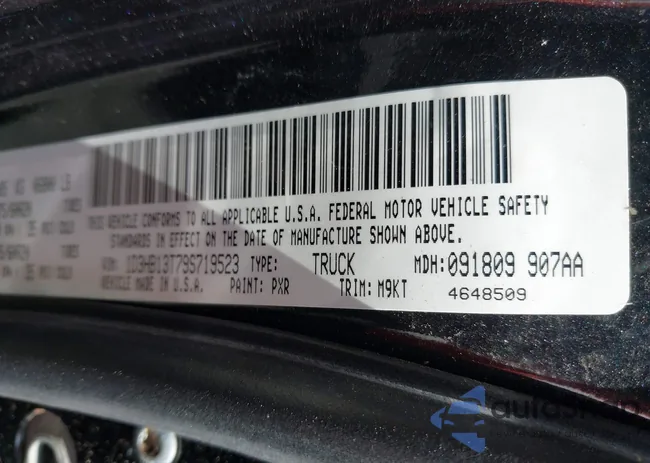 1D3HB13T79S719523: 43015531