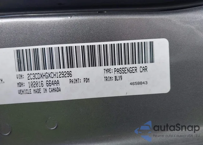 2C3CDXHGXCH129296: 43015574