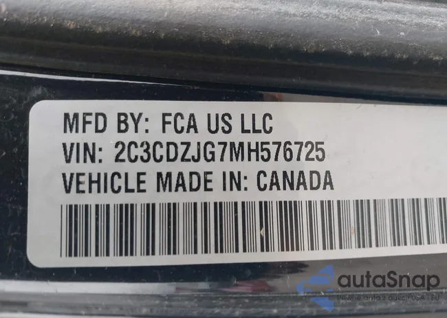 2C3CDZJG7MH576725: 43015786