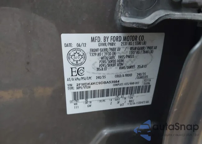 2FMDK4KC9DBA53984: 43015834