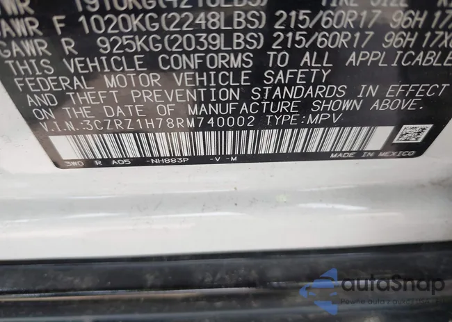 3CZRZ1H78RM740002: 43014896