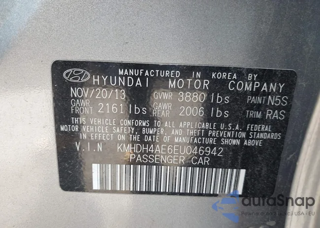 KMHDH4AE6EU046942: 43014964