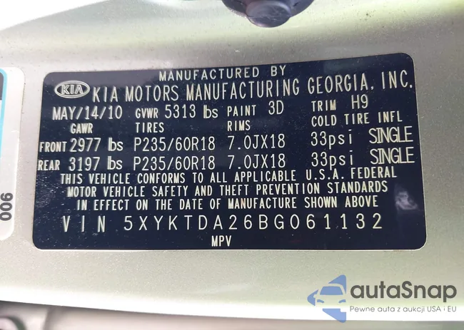 5XYKTDA26BG061132: 43015036