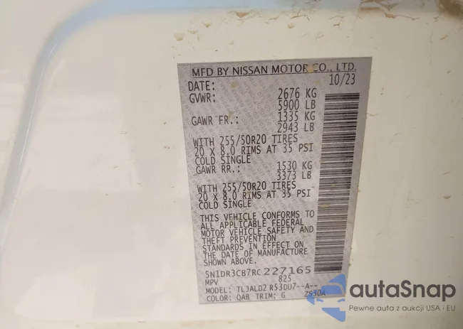 5N1DR3CB7RC227165: 43015108