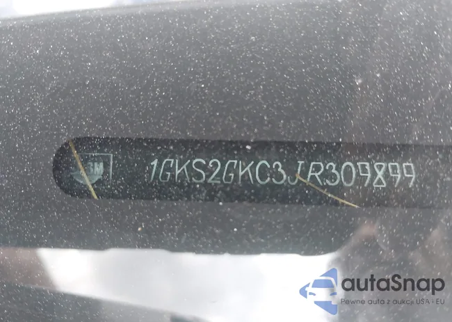 1GKS2GKC3JR309899: 43016275