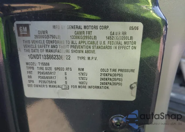 1GNDT13S662336722: 43016853