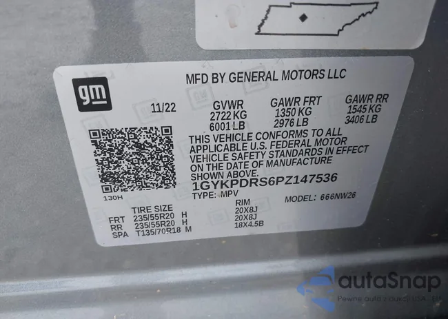 1GYKPDRS6PZ147536: 43015889